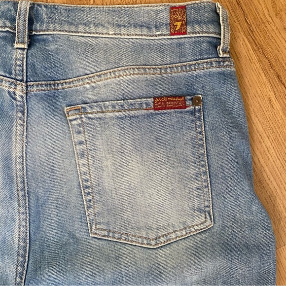 7 for all mankind high waist cropped Josefina, sz 29 - Picture 6 of 6